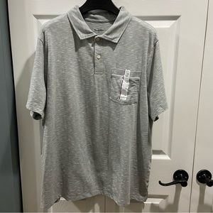 Goodfellow & Co. Gray Short Sleeve Polo Shirt - Men’s XXL